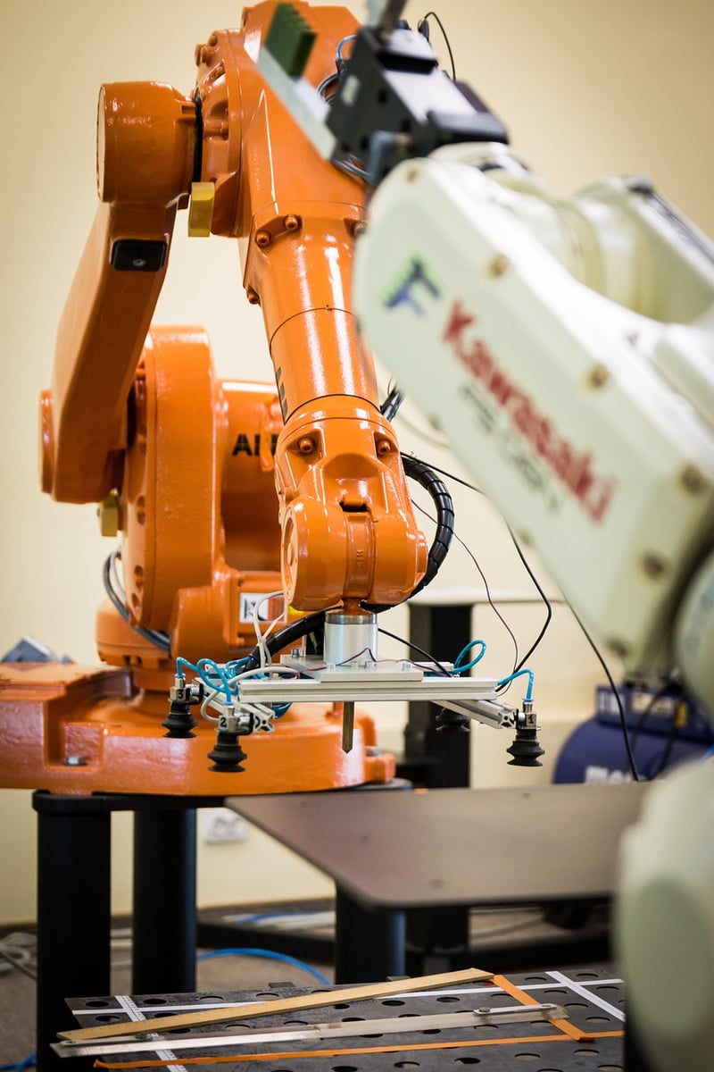 Recycled Robot Sculptures